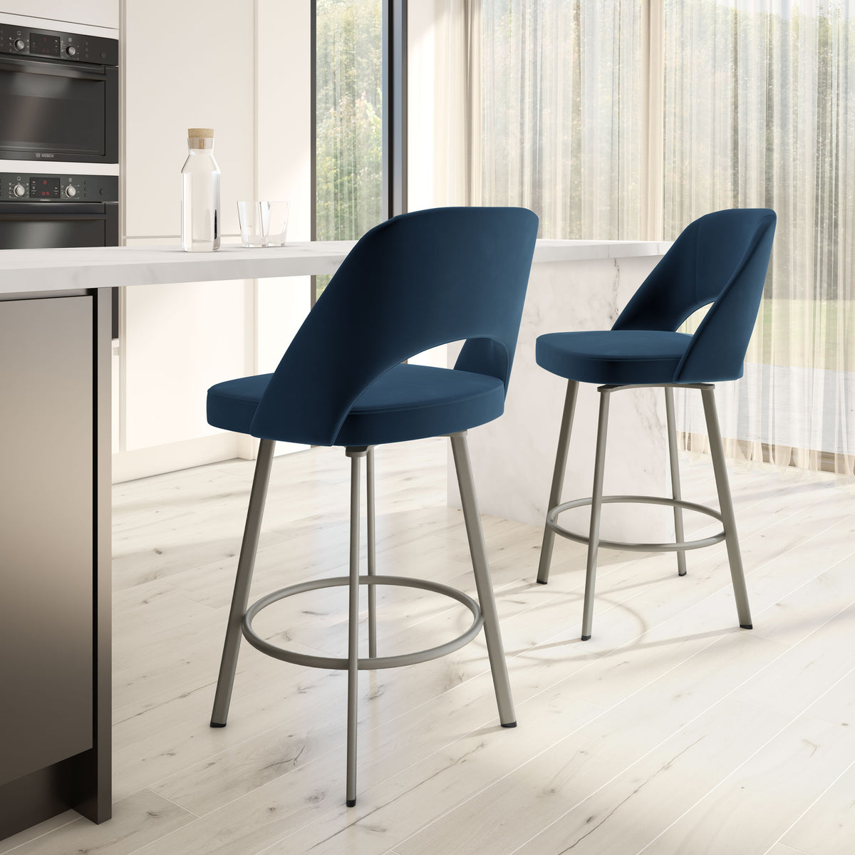 Tabouret pivotant Scarlett