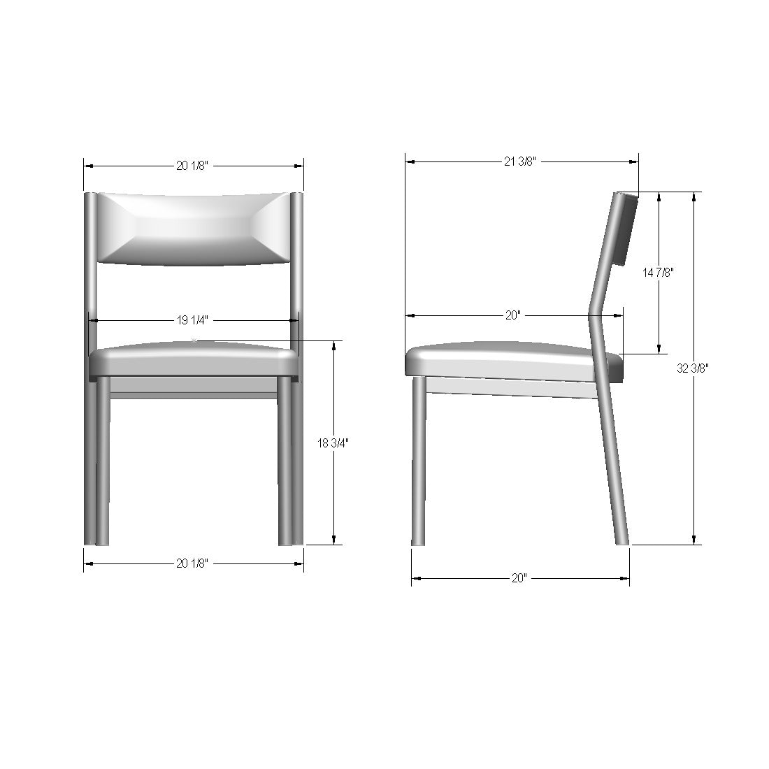 Chaise Adriana