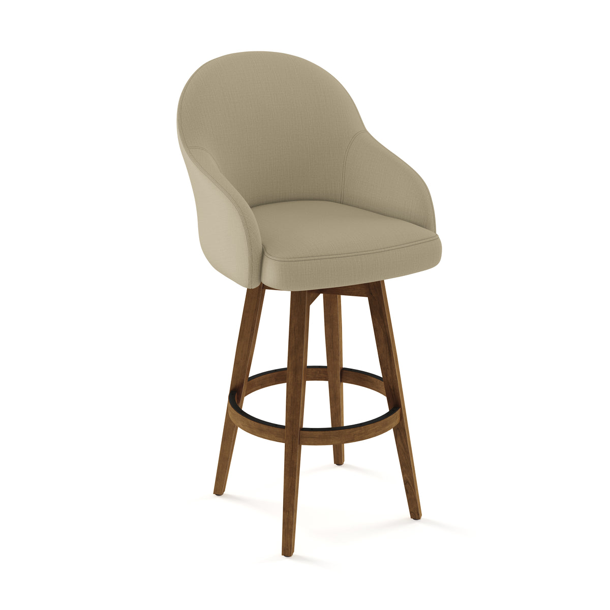 Tabouret pivotant Collin en Bois Massif