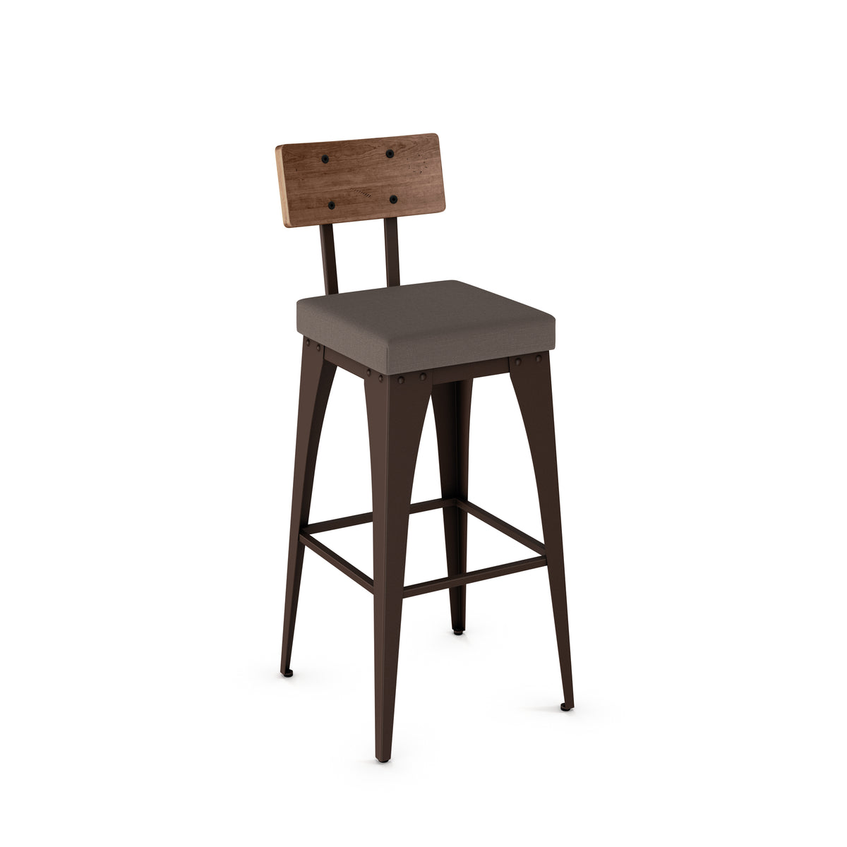 Tabouret non pivotant Upright en Bois Massif