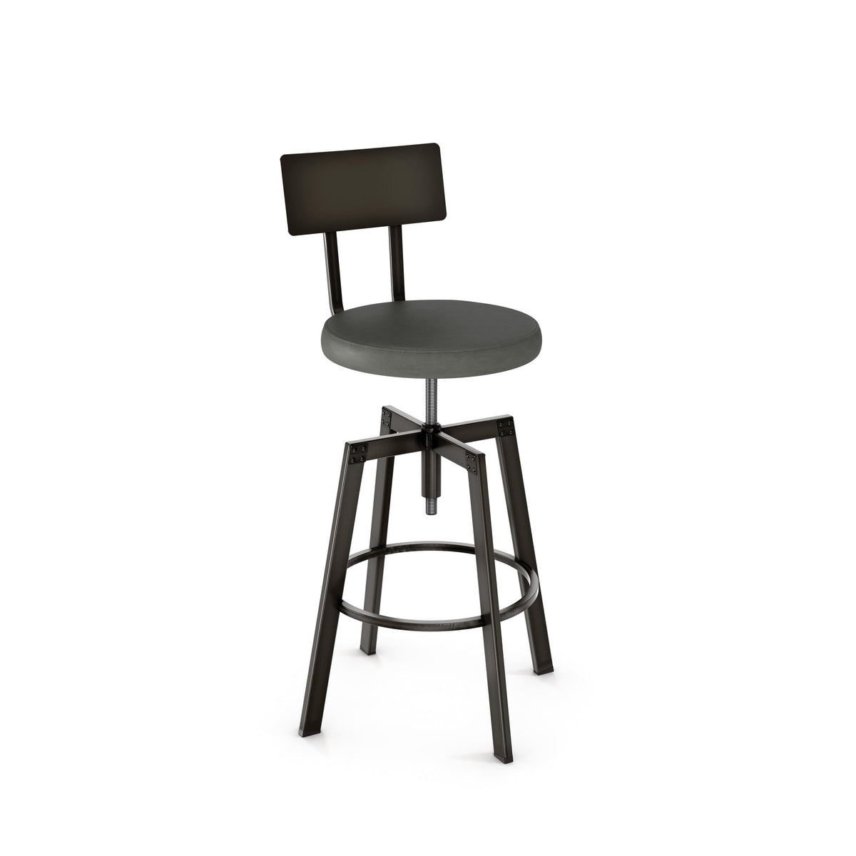 Tabouret à vis Architect en Bois Massif