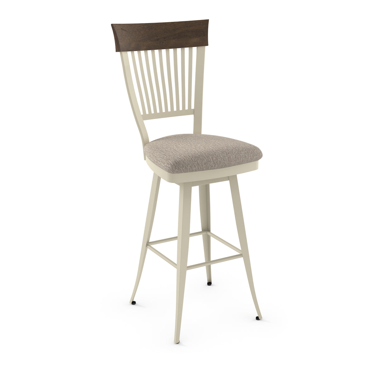 Tabouret pivotant Annabelle en Bois Massif