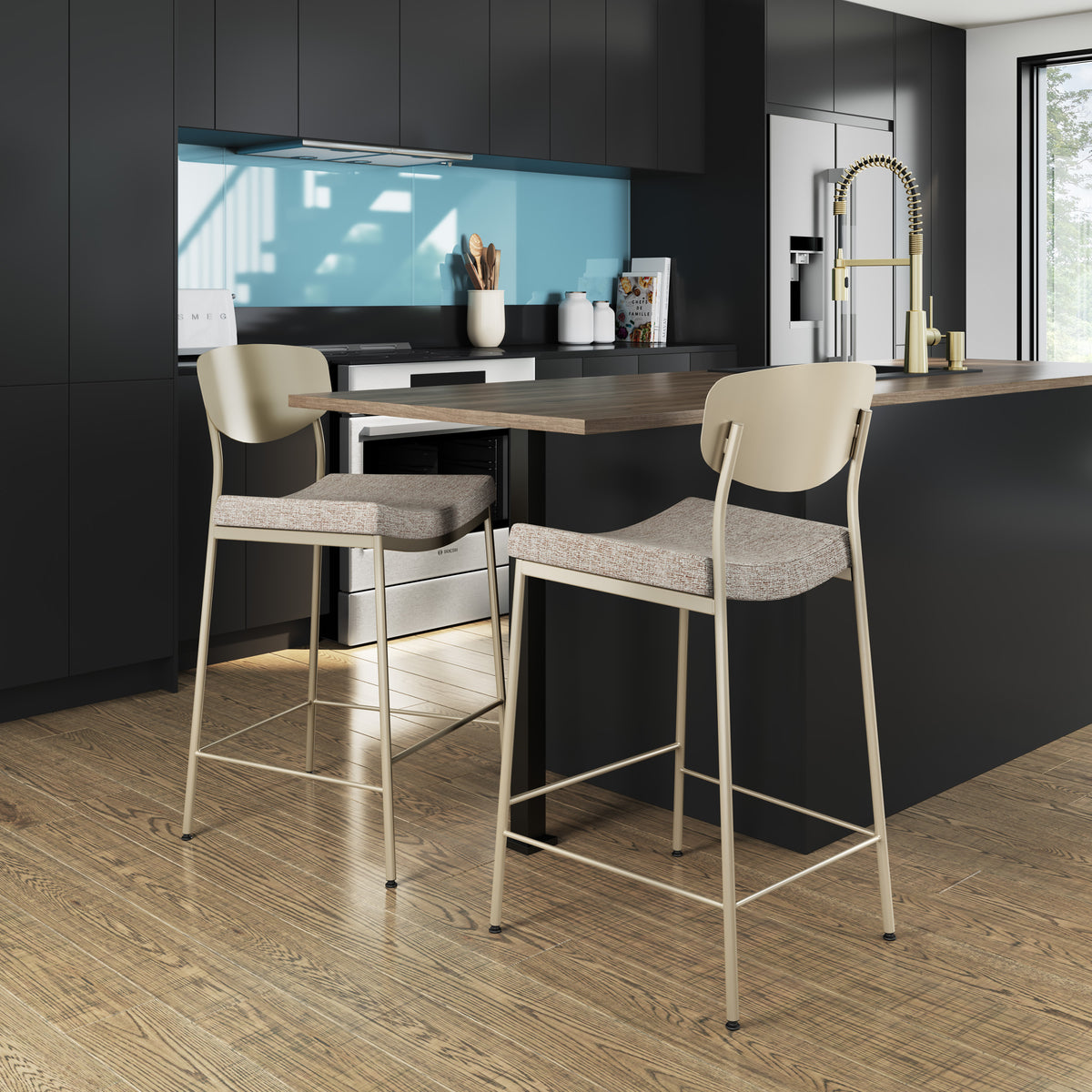Tabouret non pivotant Krista