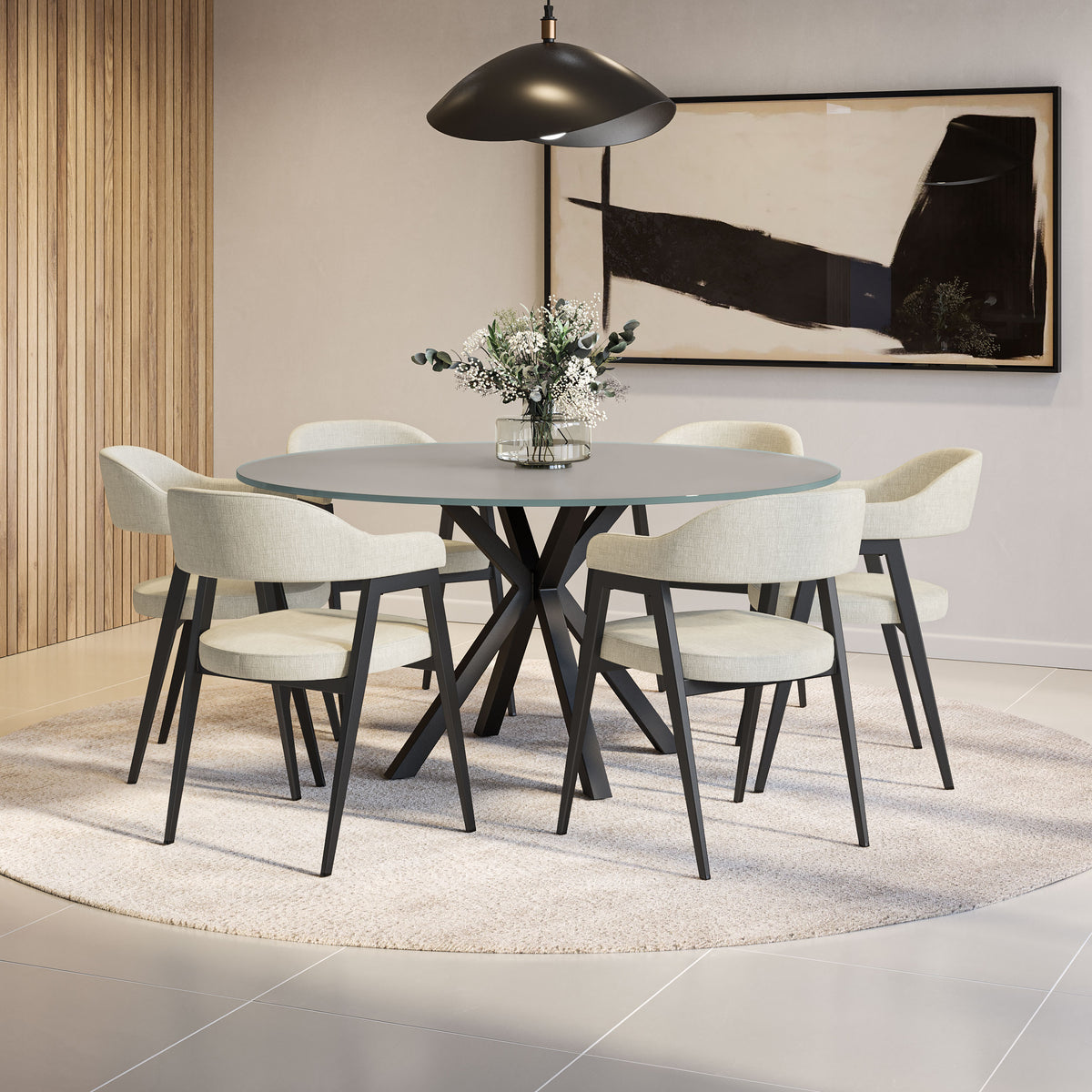 Chaise avec appuis-bras Carmen