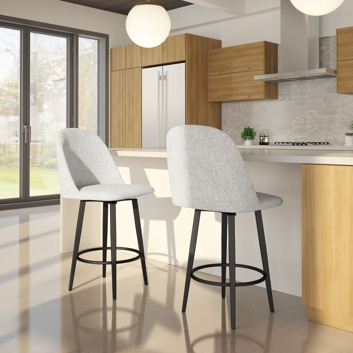 Tabouret pivotant Zahra