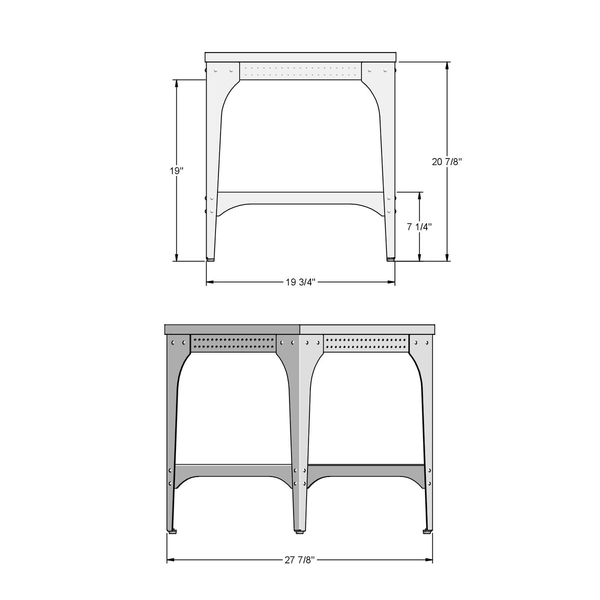 Table de bout Elwood