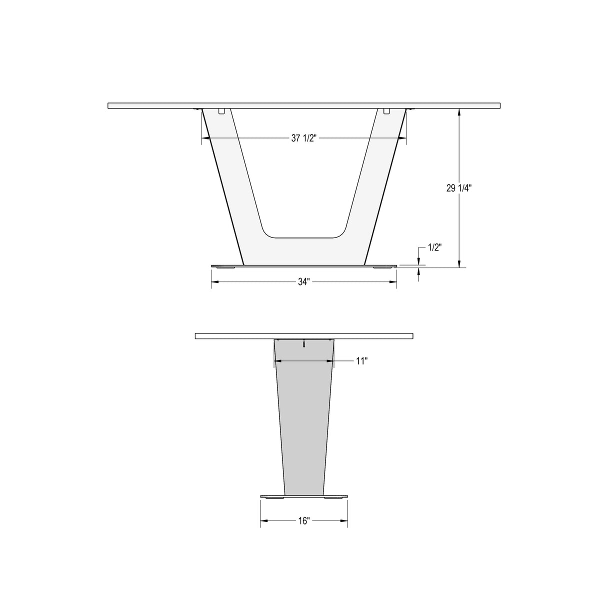 Table Amelia