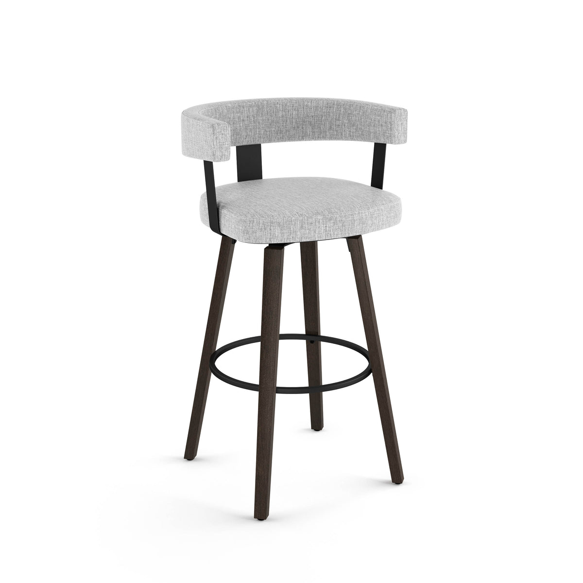 Tabouret pivotant Fletcher en Bois Massif