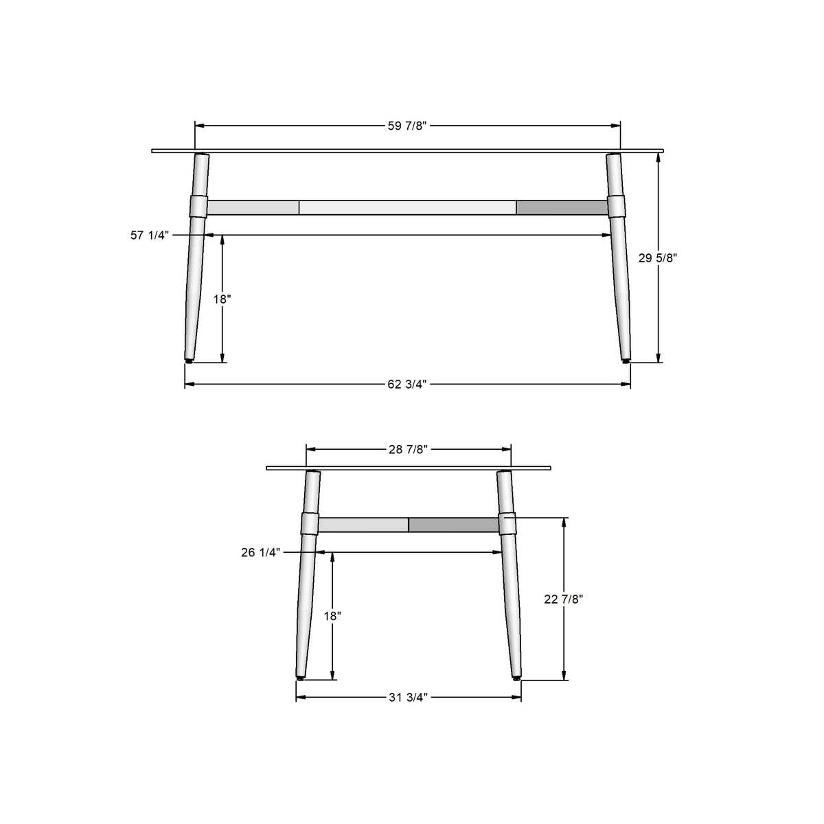 Table (version courte) Link