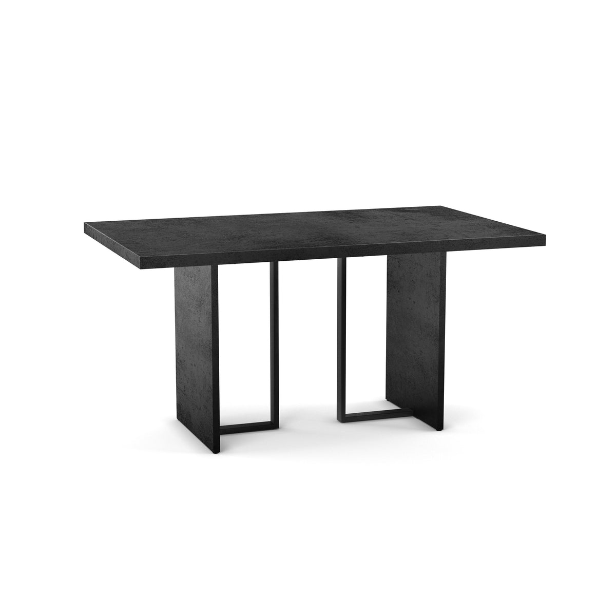 Table en métal et panneau laminé (TFL) Zoel