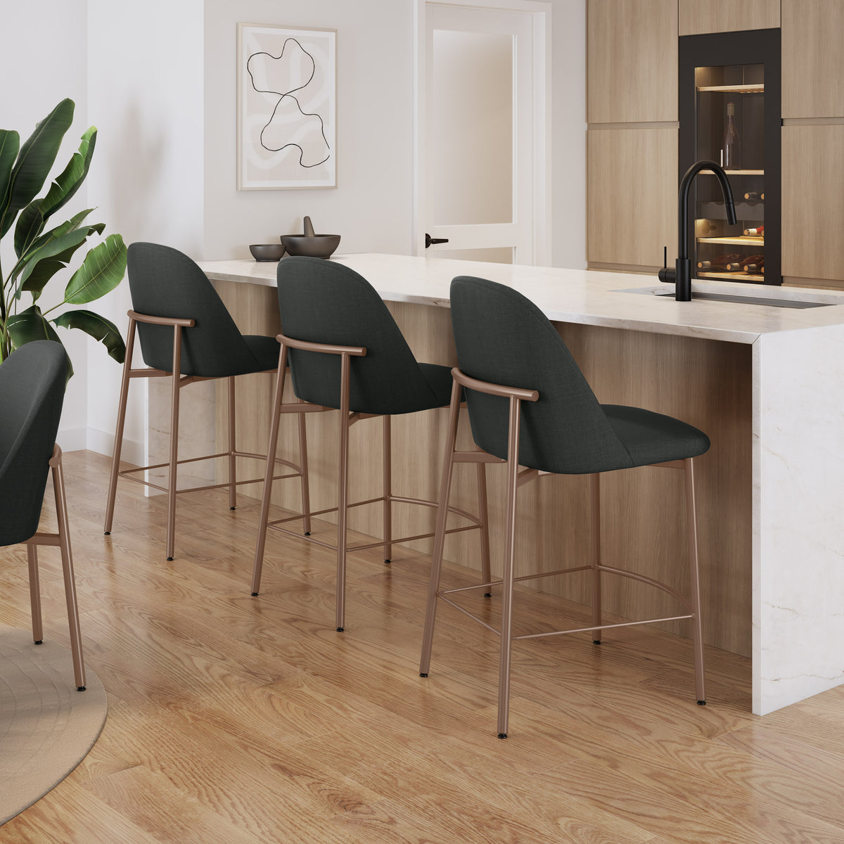 Tabouret non pivotant Luongo