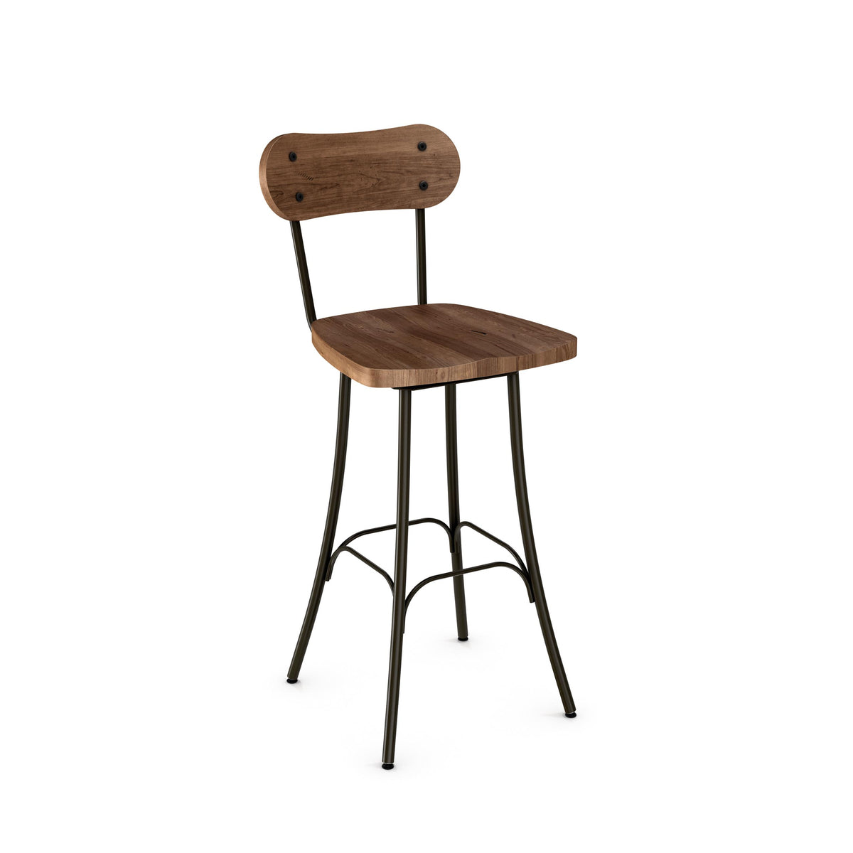 Tabouret pivotant Bean en Bois Massif