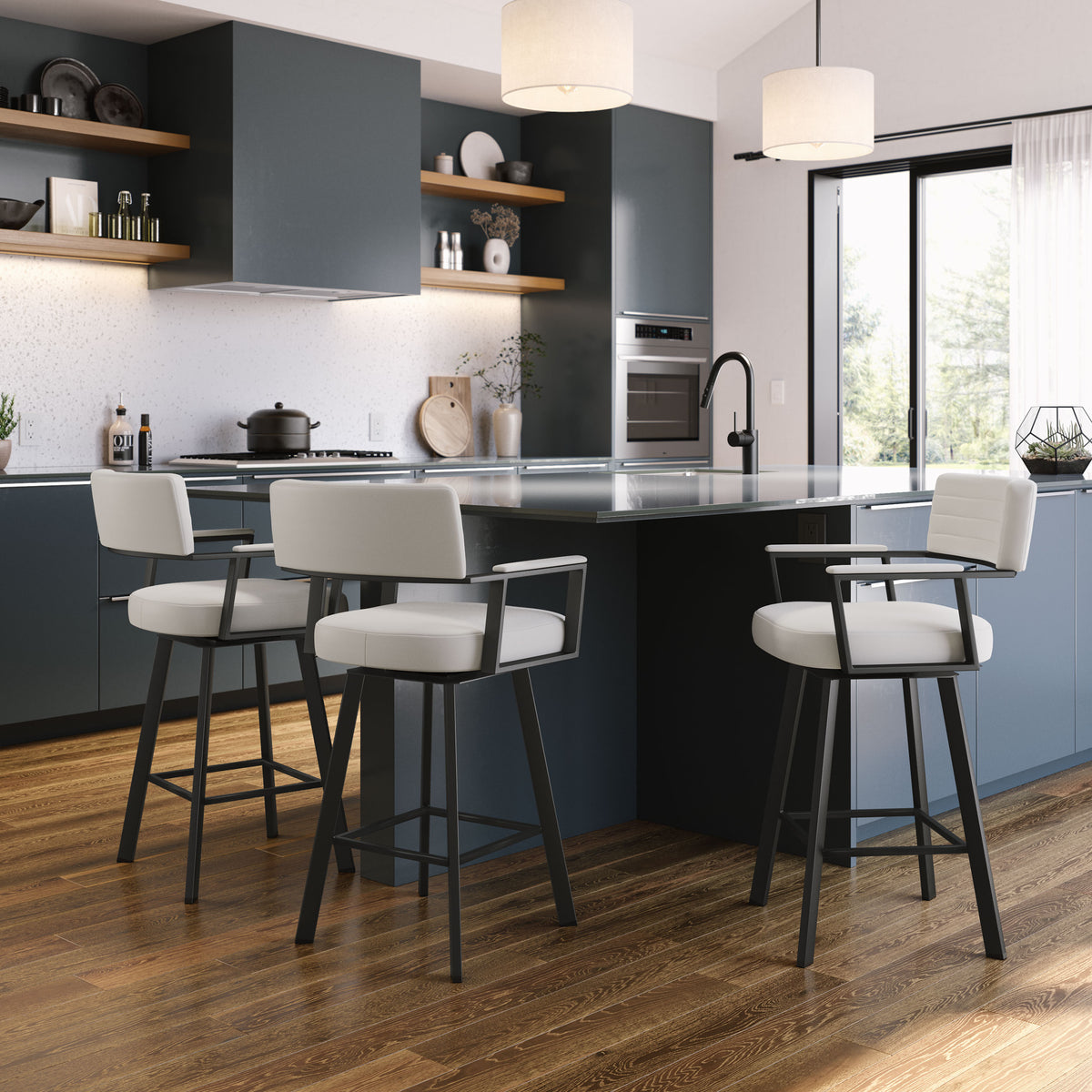 Tabouret pivotant Albert
