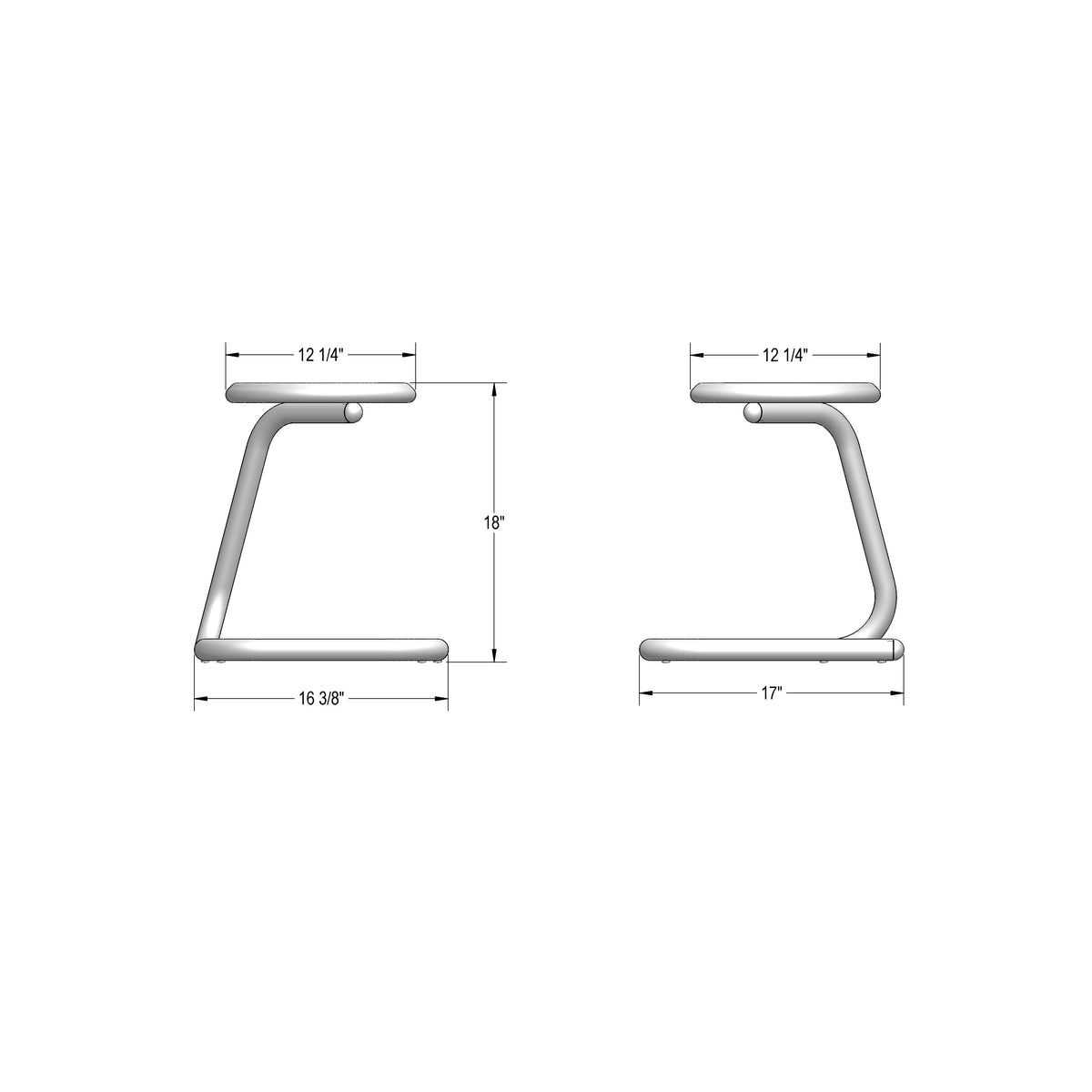 Chaise Paperclip70