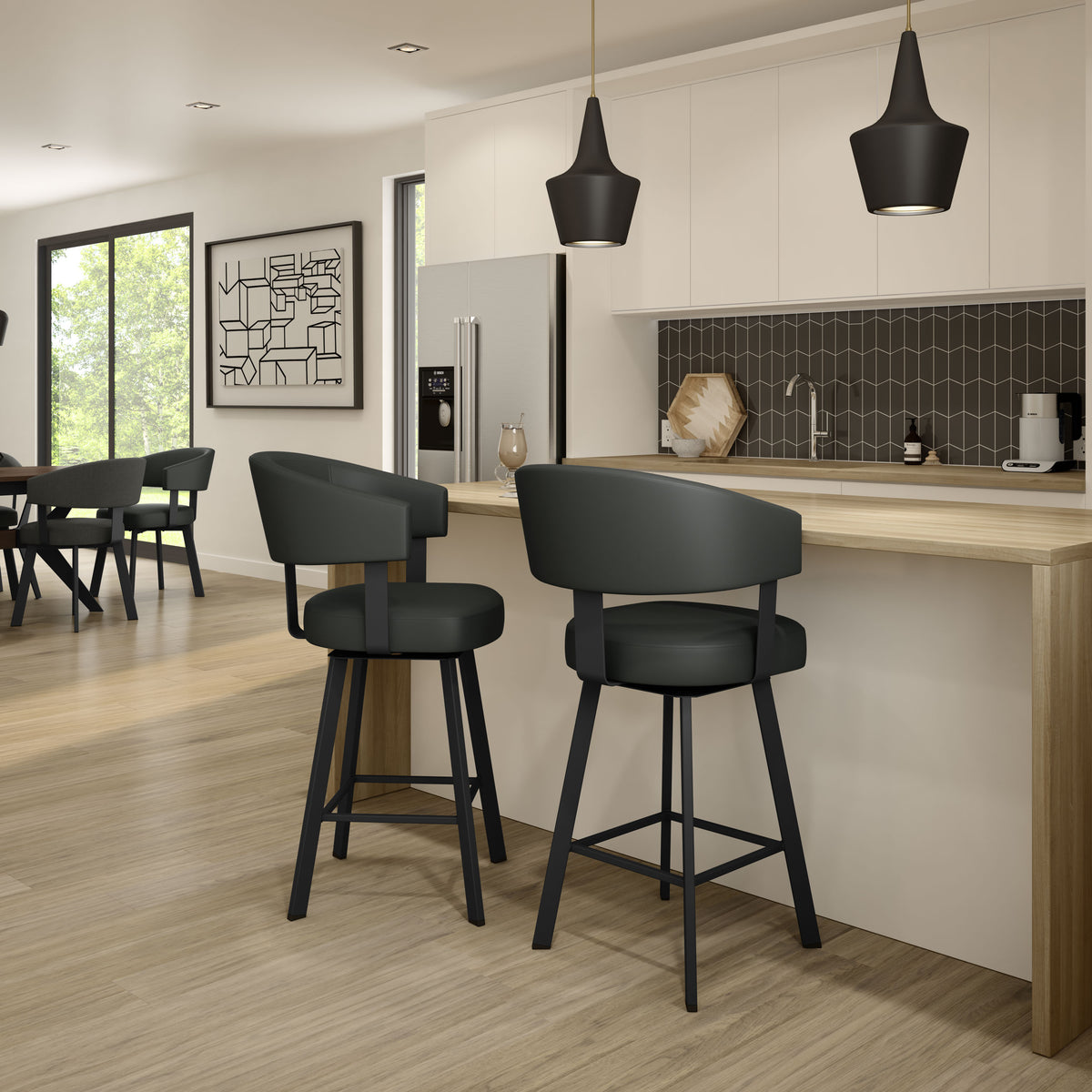 Tabouret pivotant Grissom