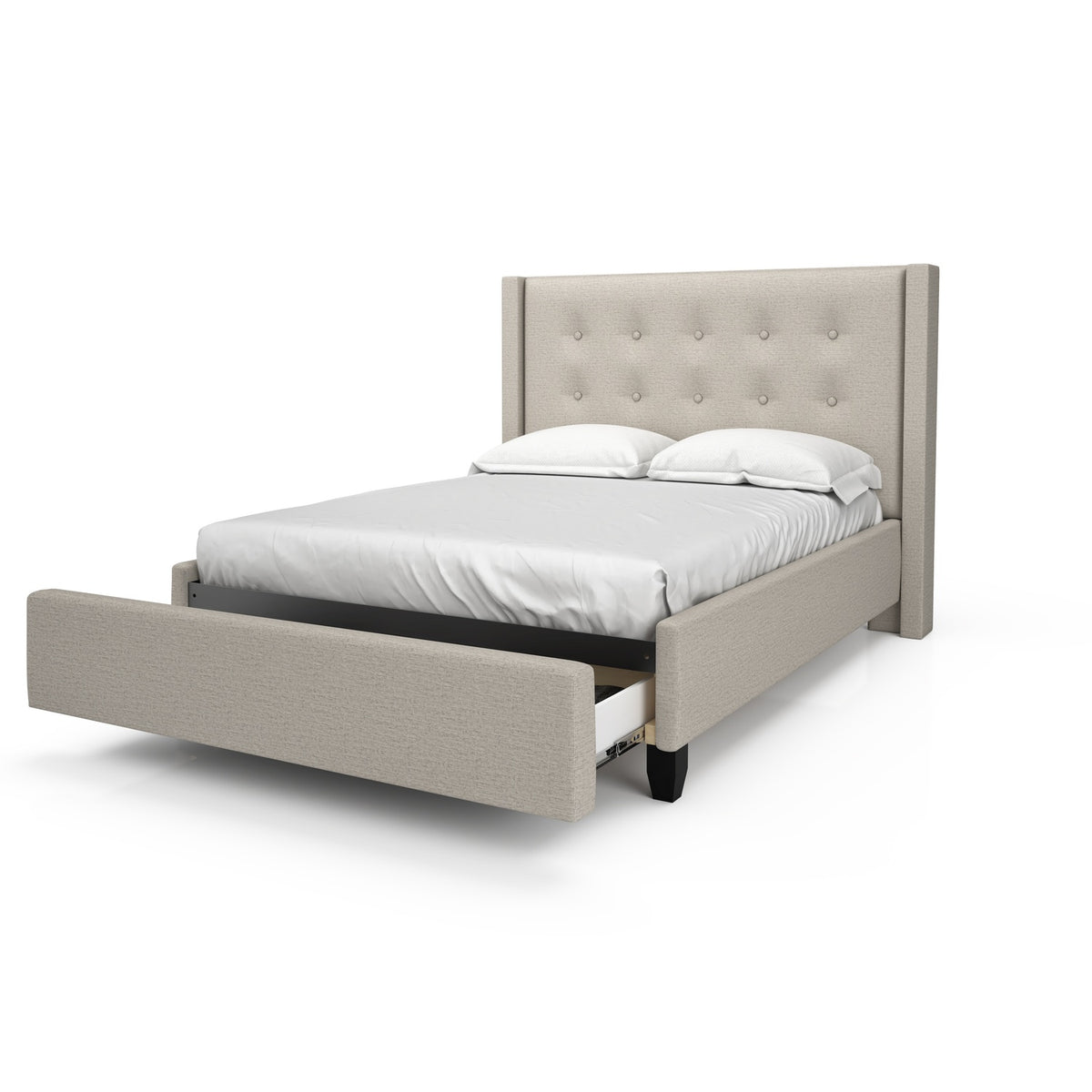 Lit rembourré Edwin