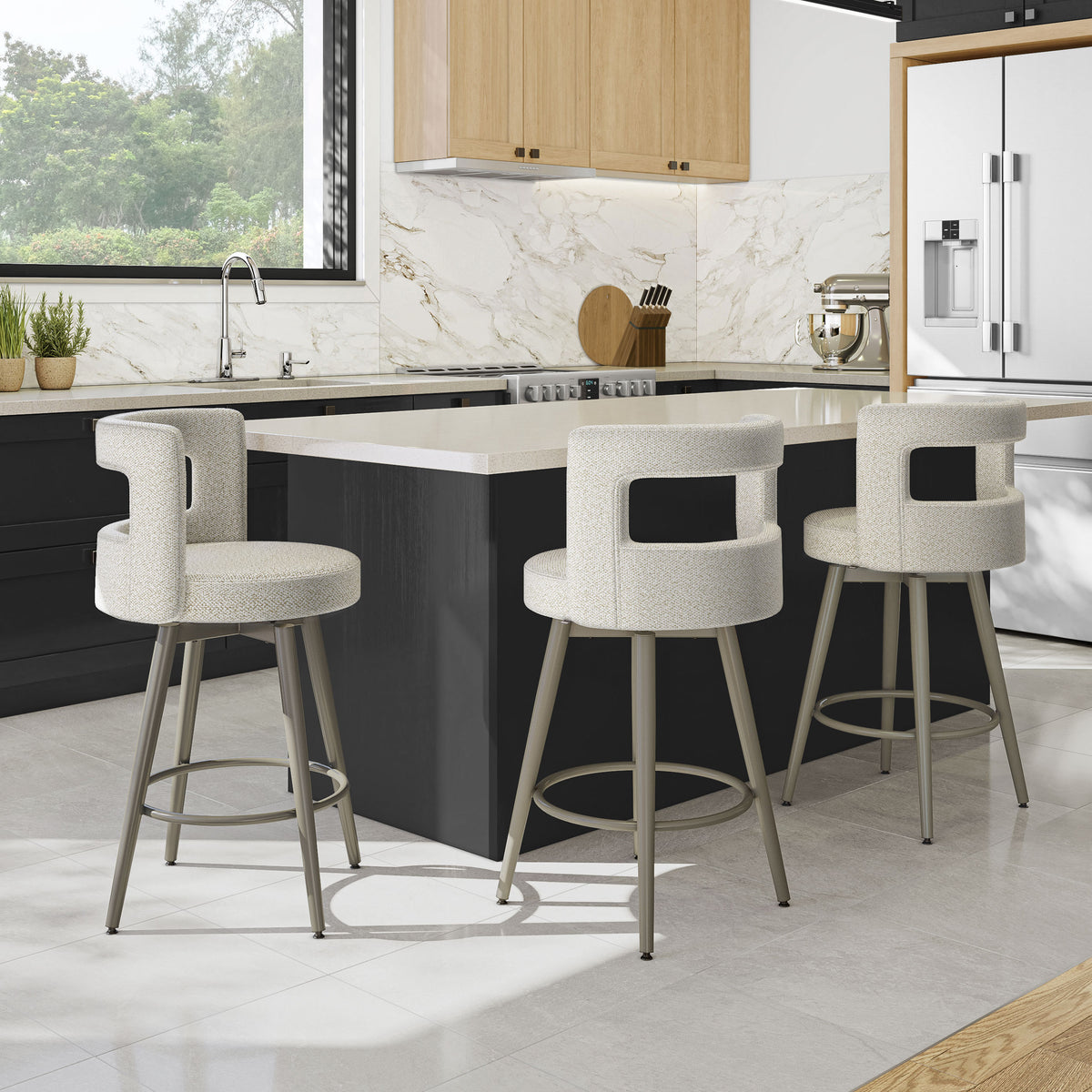 Tabouret pivotant Curtis