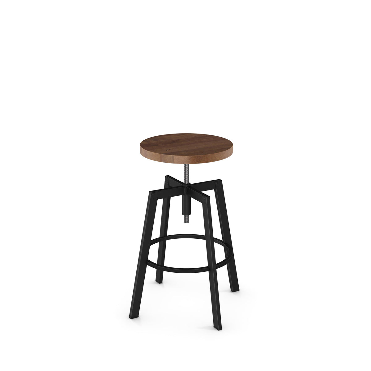 Tabouret à vis Architect en Bois Massif