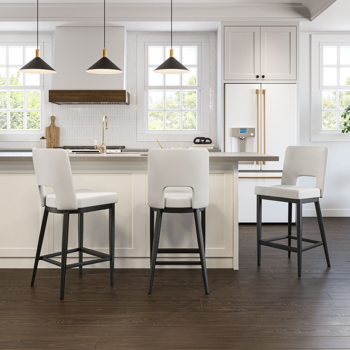 Tabouret non pivotant Bryana