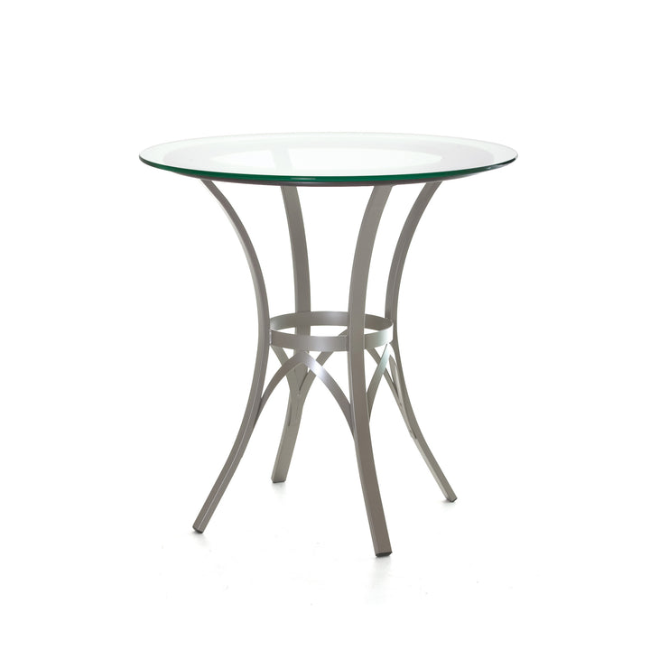Table pub avec accent de bois massif Kai