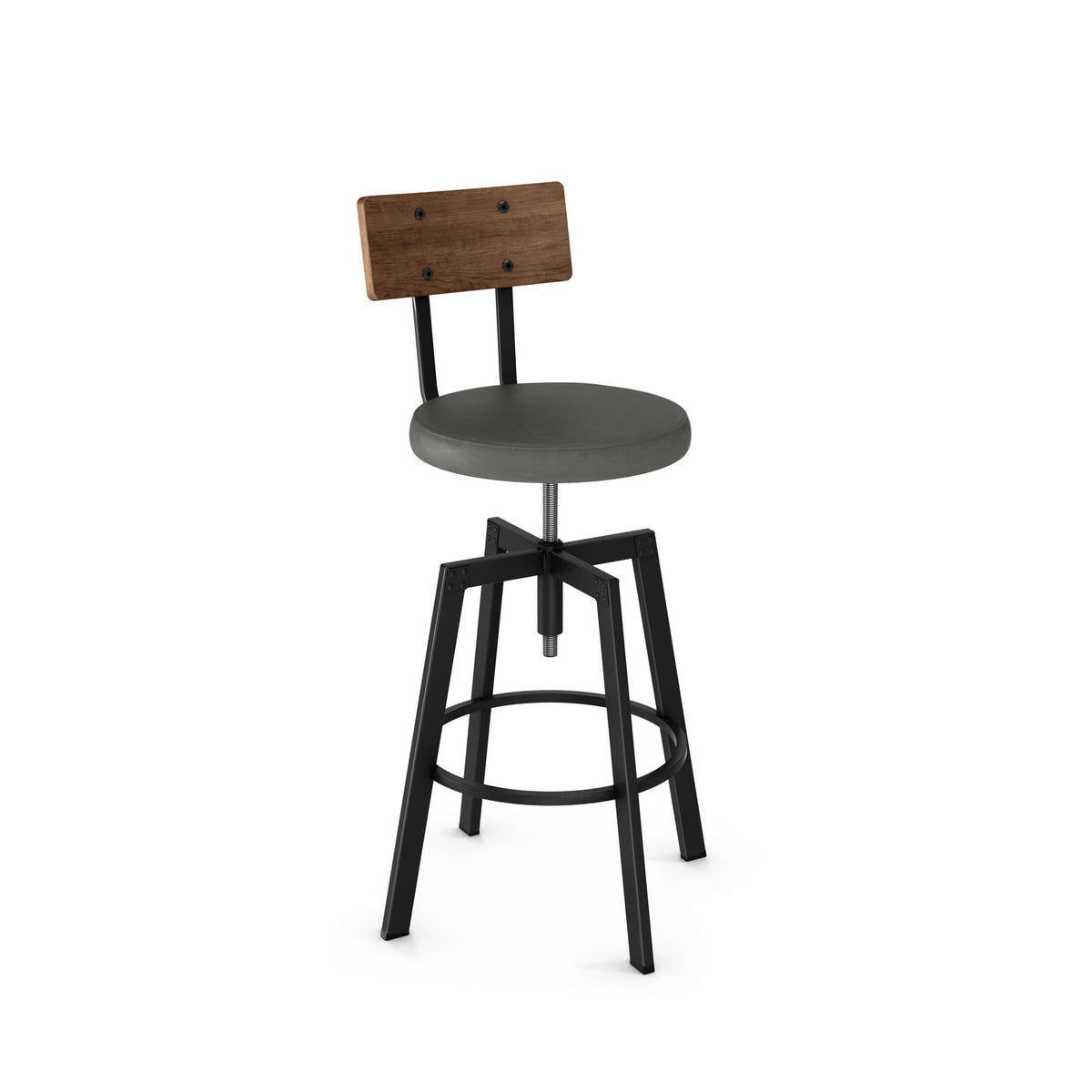 Tabouret à vis Architect en Bois Massif