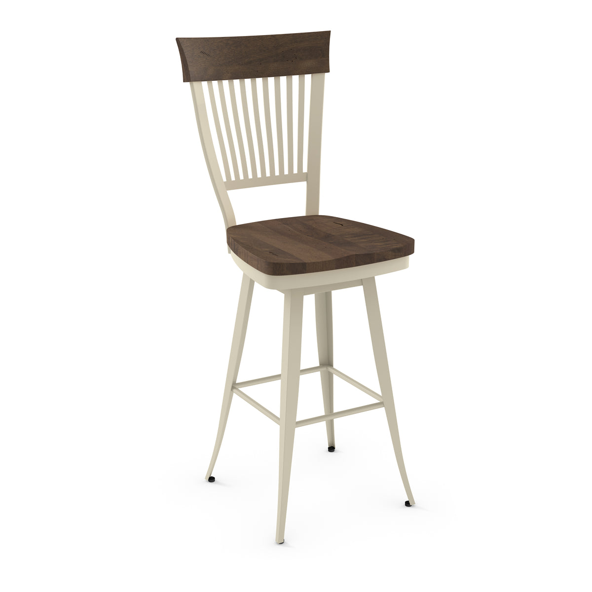 Tabouret pivotant Annabelle en Bois Massif