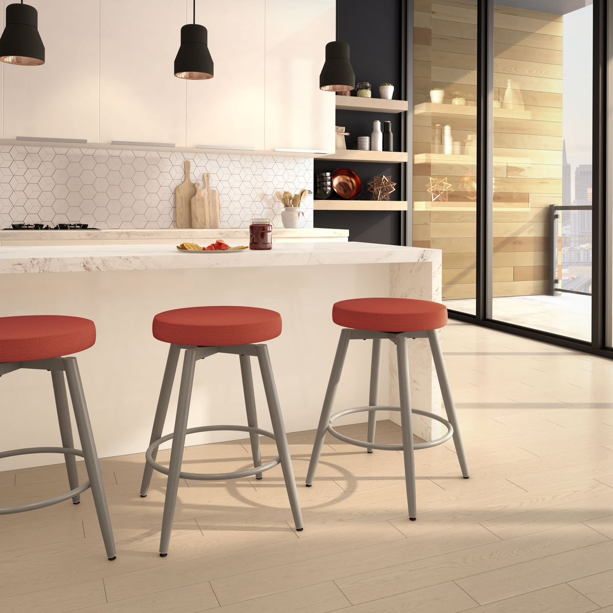 Tabouret pivotant Nox