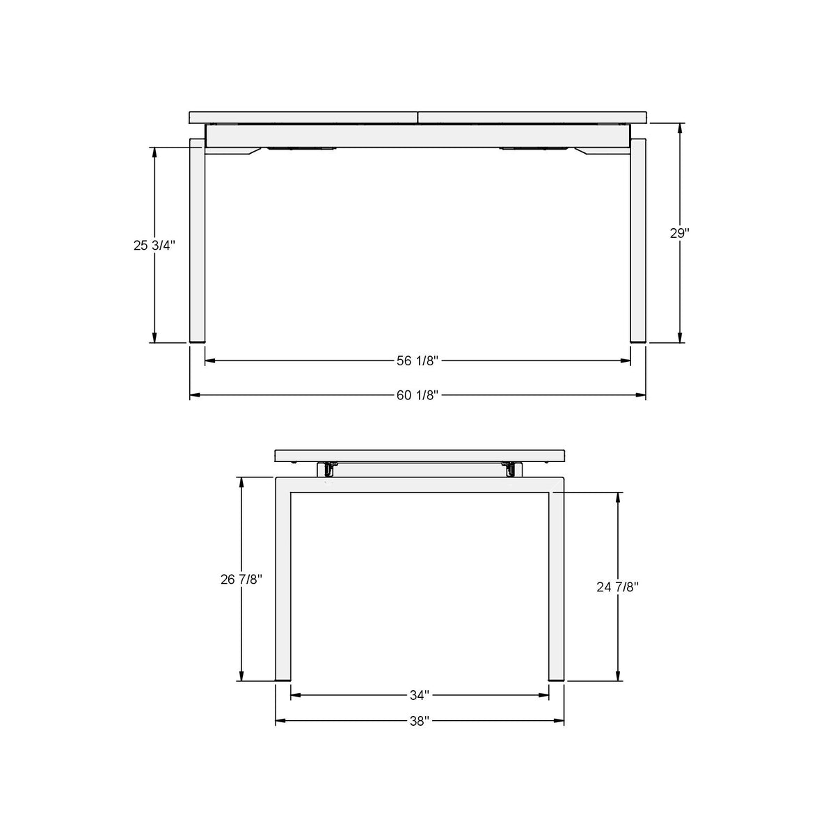 Table extensible Zoom