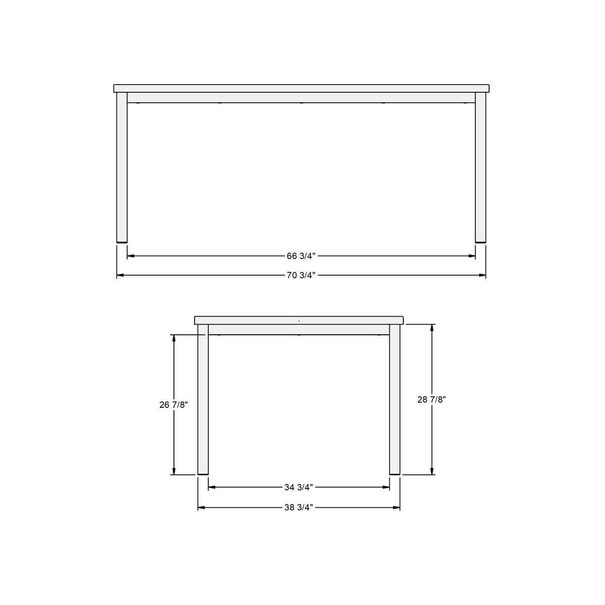 Table Bennington