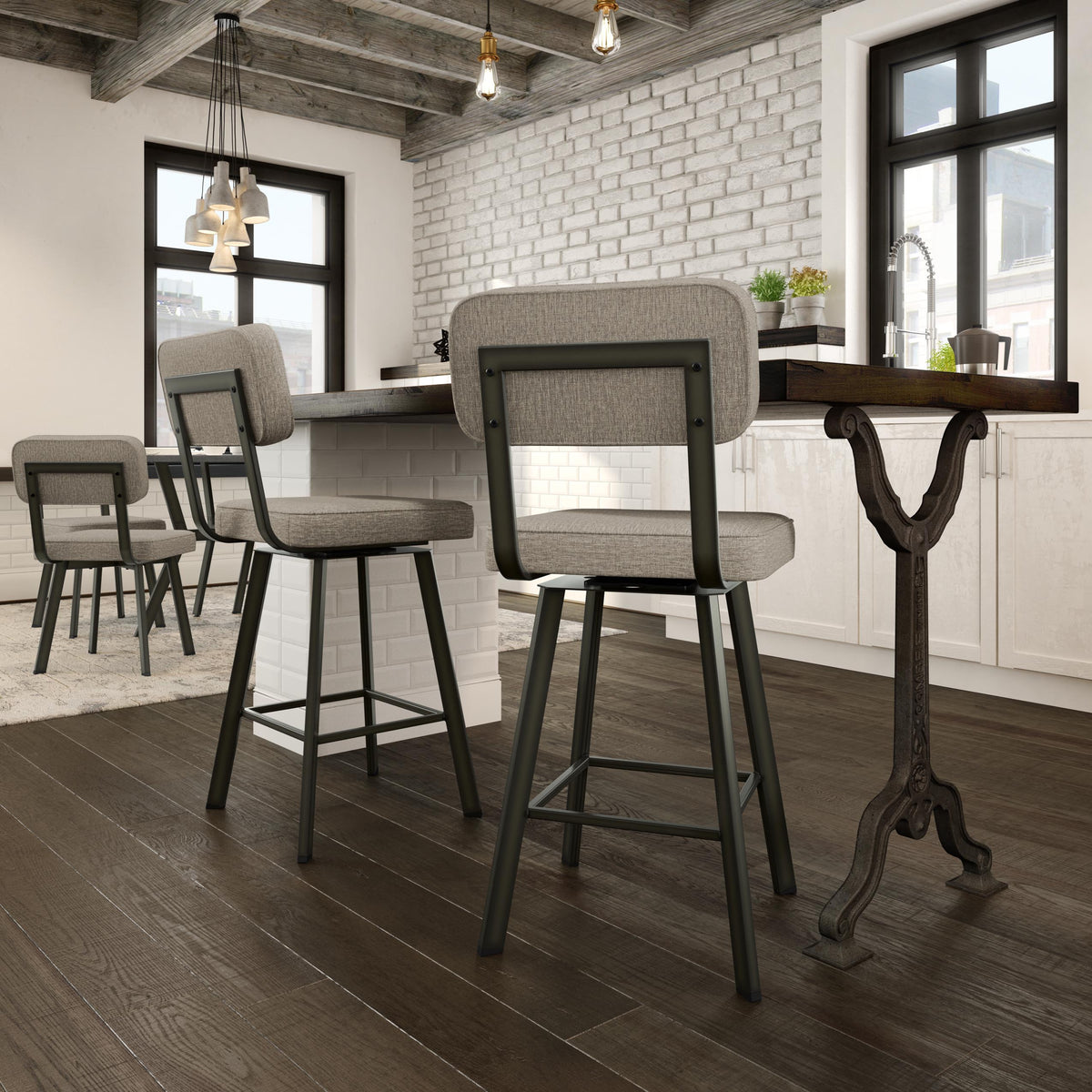 Tabouret pivotant Brixton