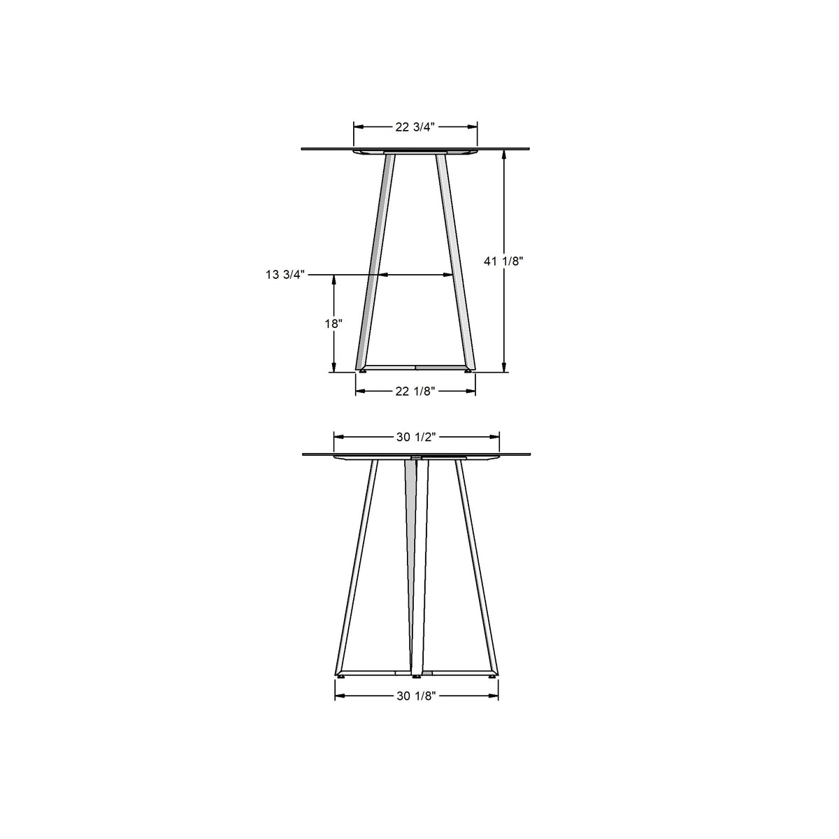 Table pub Dirk