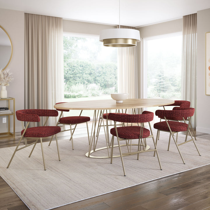 Chaise avec appuis-bras Arcona