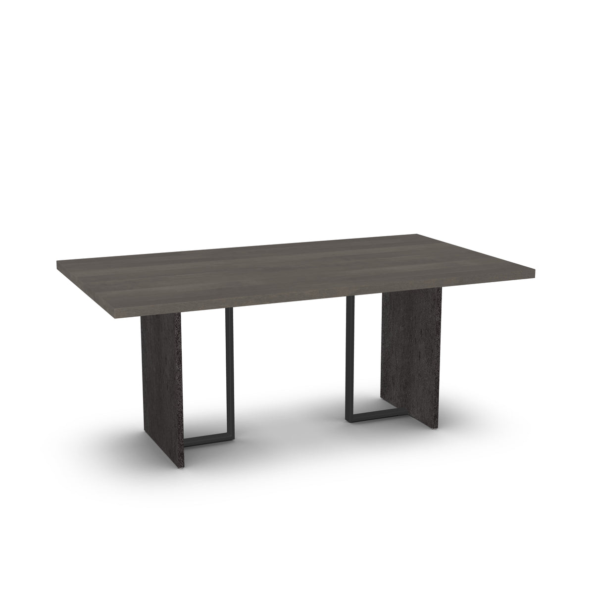 Table en métal et panneau laminé (TFL) Zoel
