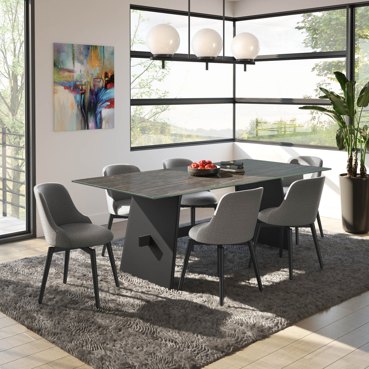 Chaise pivotante Giulia