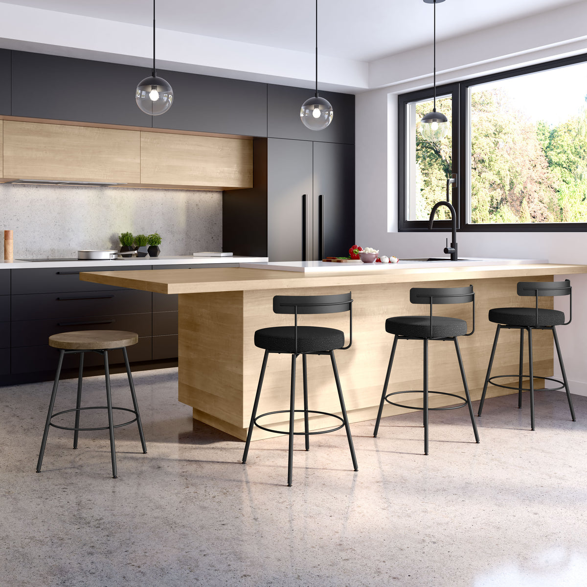 Tabouret pivotant Costa