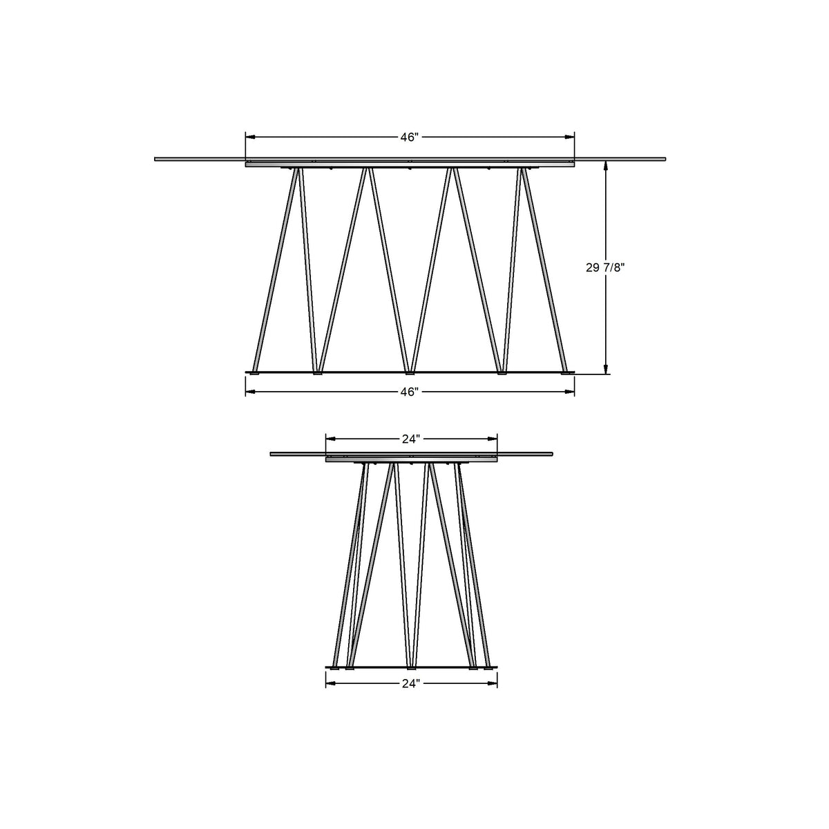 Table ovale Calypso