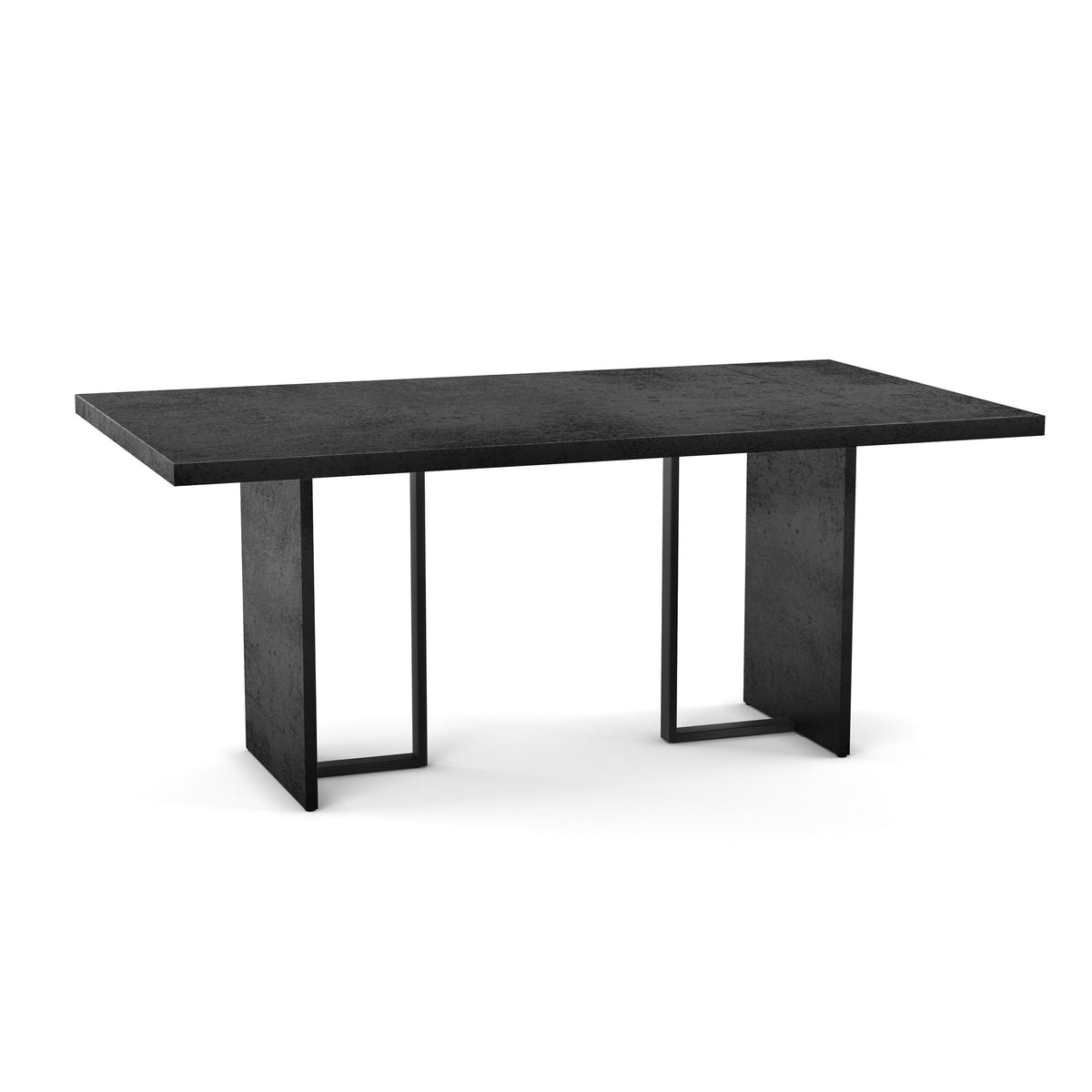 Table en métal et panneau laminé (TFL) Zoel