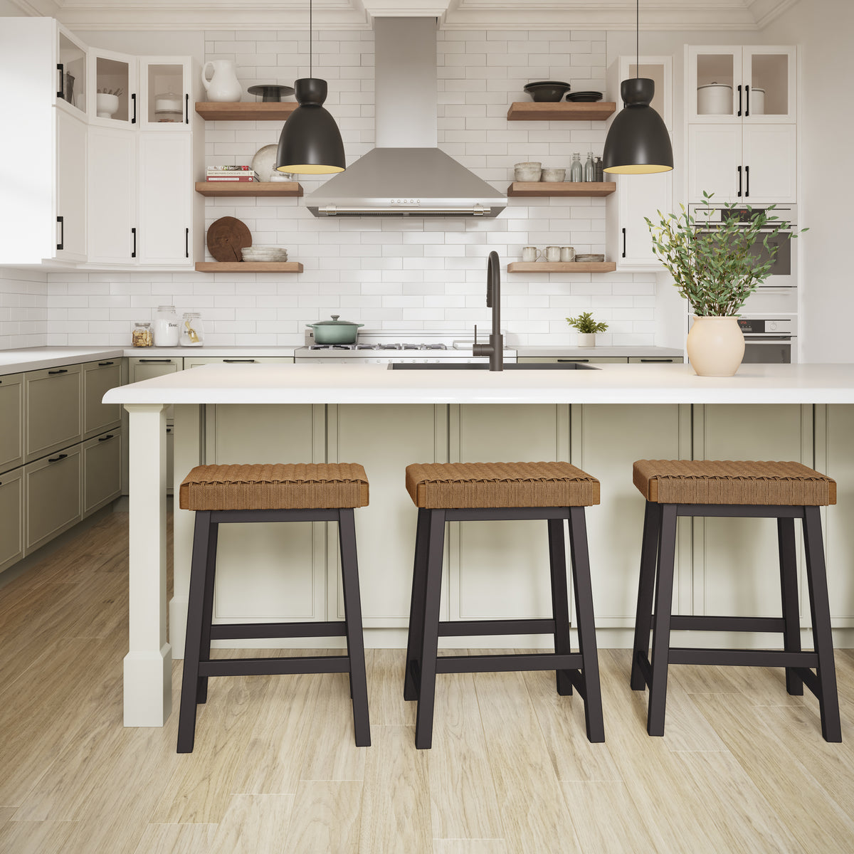 Tabouret non pivotant Tyler